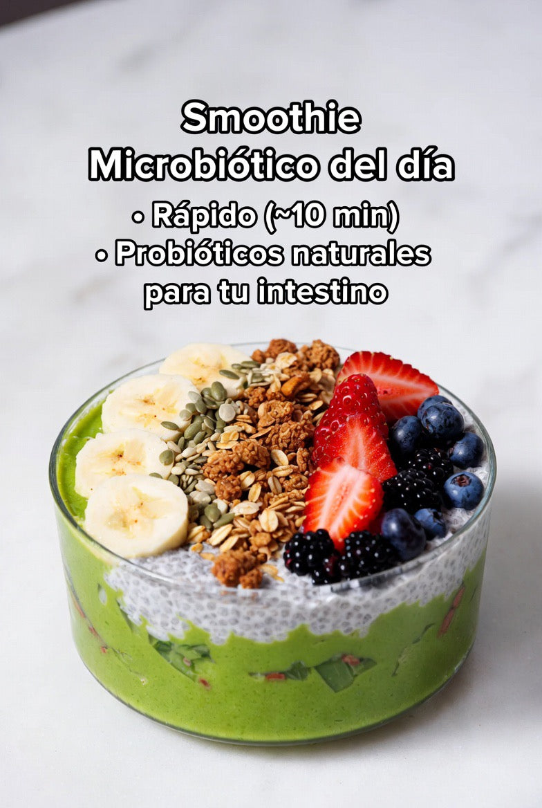 Cocina Microbiotica-La comida del Futuro-Gana $500.00 al mes+ 3 bonos